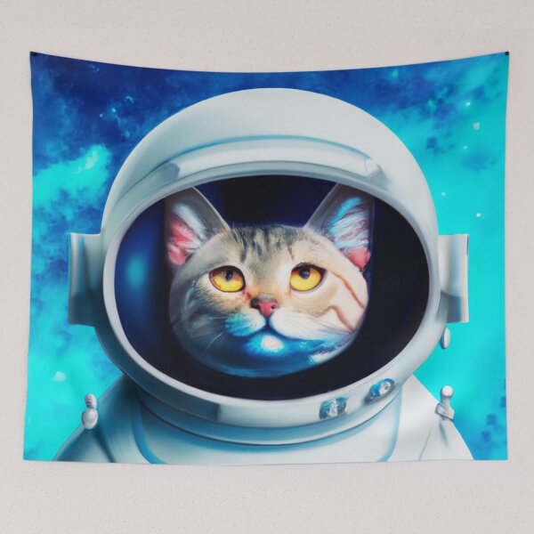 Item preview, Cat Astronaut designed and sold by Timegraf.