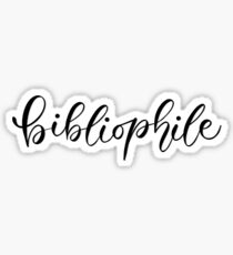 Bibliophile Sticker