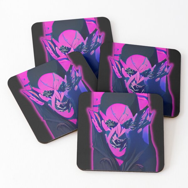 Artikelvorschau, Abstrakter Neon-Synthwave-Nosferatu-Vampir #5 entworfen und verkauft von OddUnderground.