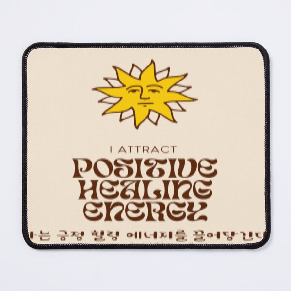 Item preview, JM's Korean Series 113_I attract positive healing energy_나는 긍정 힐링 에너지를 끌어당긴다_naneun geungjong hilring enojireul kkeurodangginda designed and sold by JM Language Service.