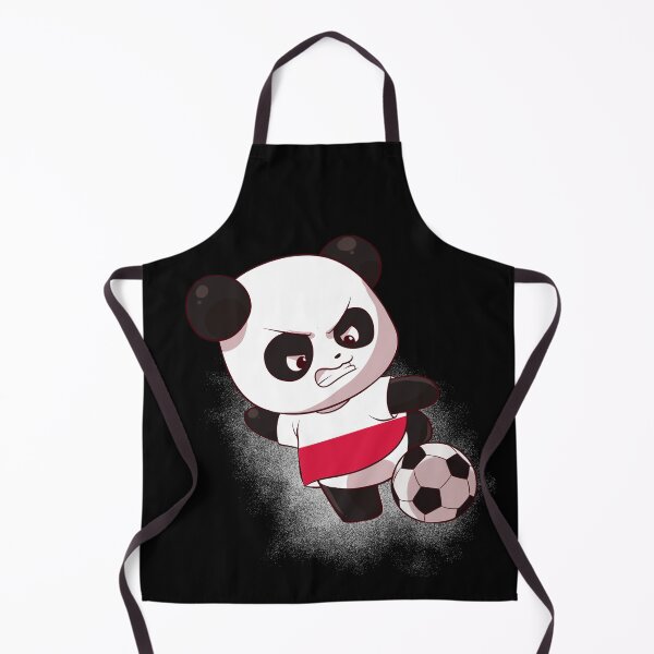 Item preview, Funny Panda Shooting Poland Football - Polish Flag Soccer designed and sold by Mini Pandas.