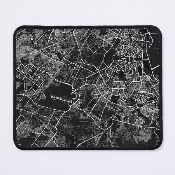 Item preview, New Delhi City Map of India - Dark designed and sold by deMAP.