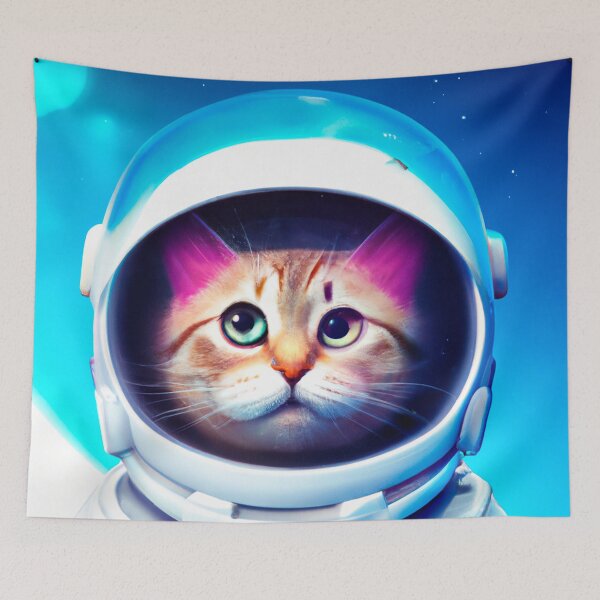 Item preview, Cat Astronaut designed and sold by Timegraf.