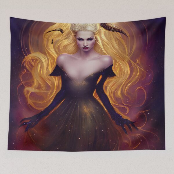 Item preview, Sorceress Head Over Horns designed and sold by @adorcharm Modern & Classic AI Art.