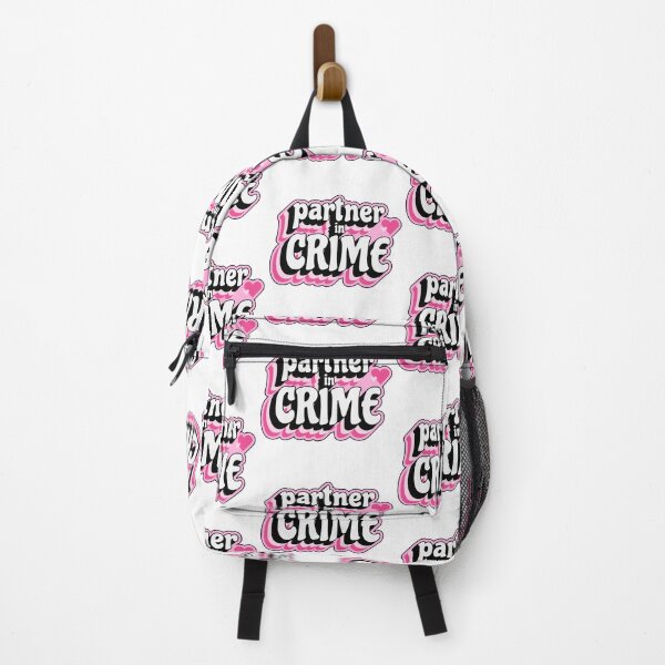 Item preview, pink partner in crime designed and sold by kaelinmeicher.