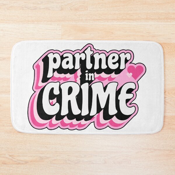 Item preview, pink partner in crime designed and sold by kaelinmeicher.