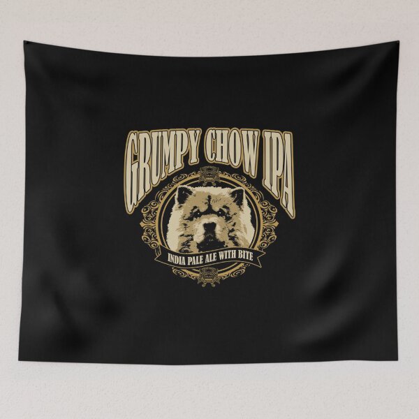 Item preview, chow chow grumpy IPA  designed and sold by clarettaycbh.