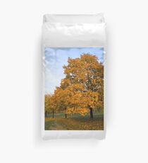 Autumn trees Duvet Cover