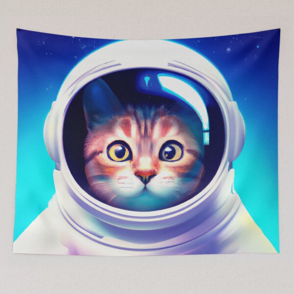 Item preview, Cat Astronaut designed and sold by Timegraf.