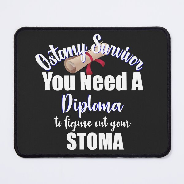 Item preview, Ostomy Survivor | Funny You Need A Diploma To Figure Out Your Stoma Bag designed and sold by wordsonly.