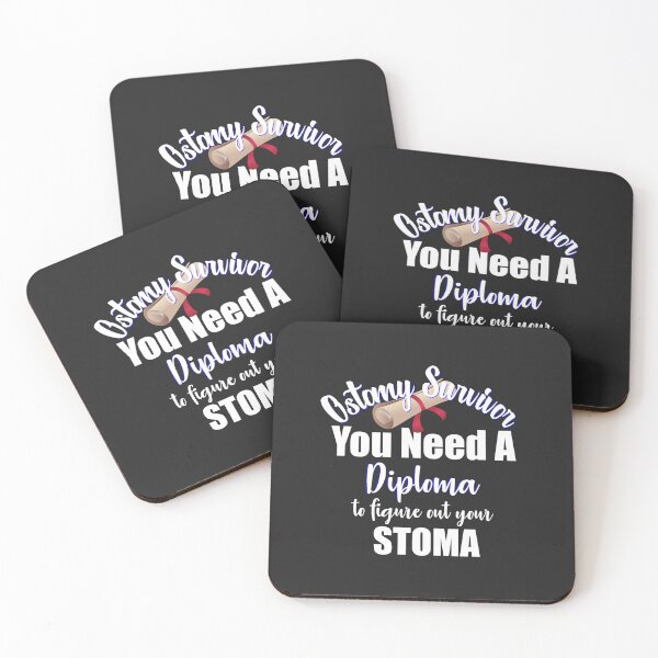 Item preview, Ostomy Survivor | Funny You Need A Diploma To Figure Out Your Stoma Bag designed and sold by wordsonly.