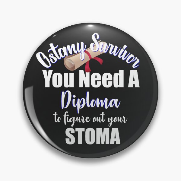 Item preview, Ostomy Survivor | Funny You Need A Diploma To Figure Out Your Stoma Bag designed and sold by wordsonly.