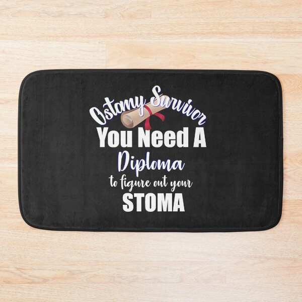 Item preview, Ostomy Survivor | Funny You Need A Diploma To Figure Out Your Stoma Bag designed and sold by wordsonly.