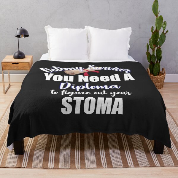 Item preview, Ostomy Survivor | Funny You Need A Diploma To Figure Out Your Stoma Bag designed and sold by wordsonly.
