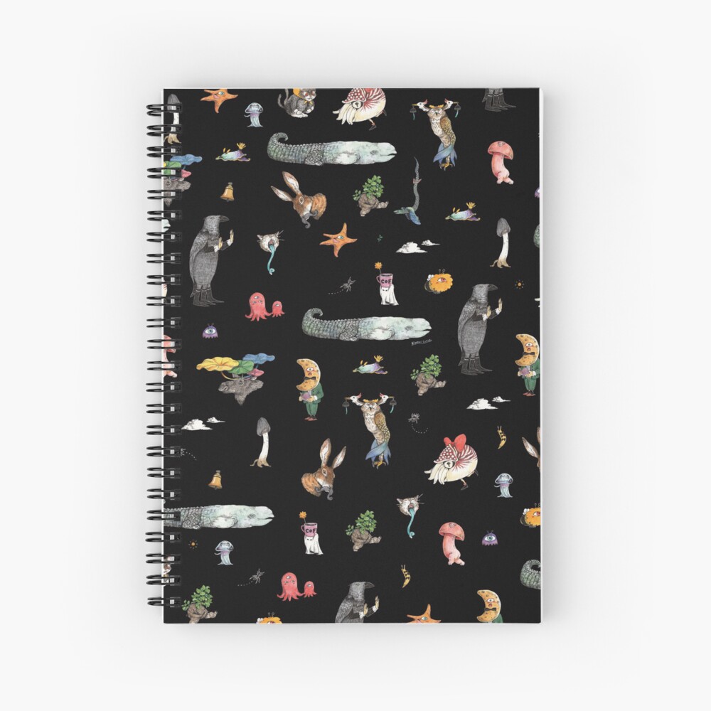 Item preview, Spiral Notebook designed and sold by KiyomiInoue.