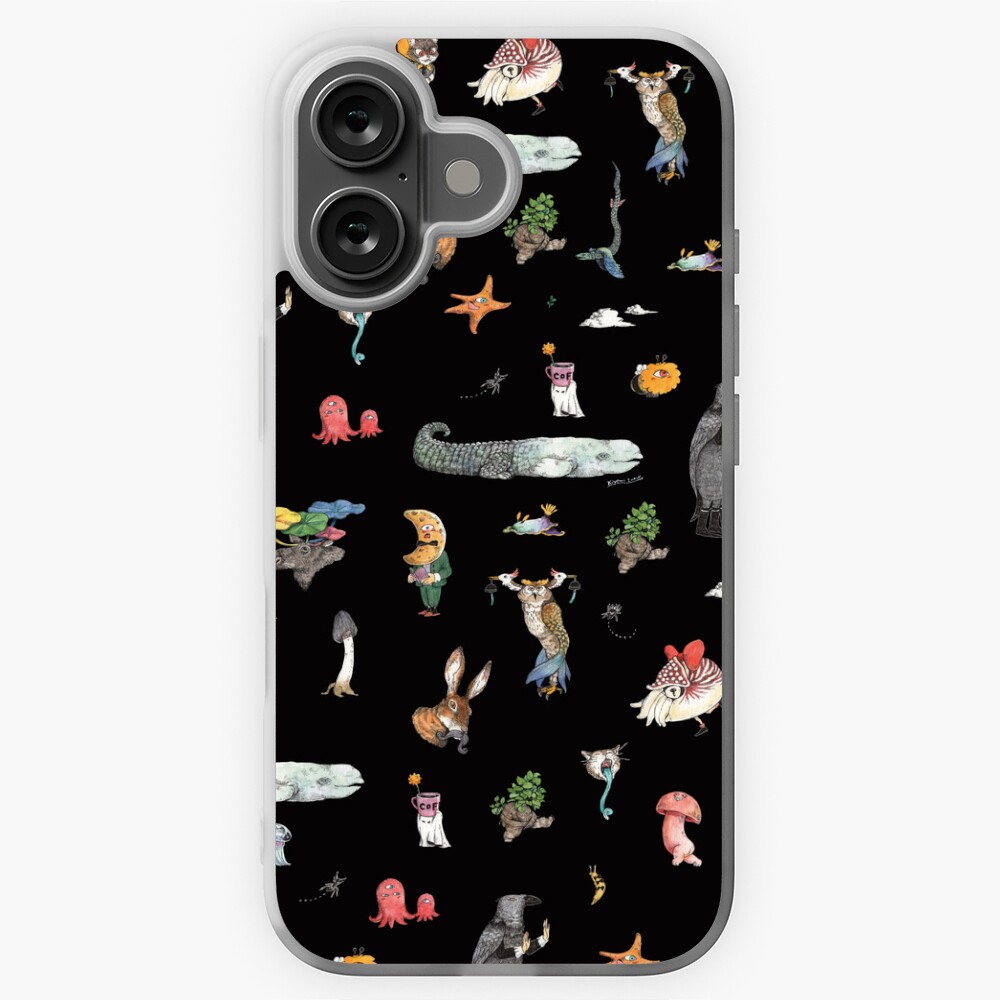 Item preview, iPhone Soft Case designed and sold by KiyomiInoue.