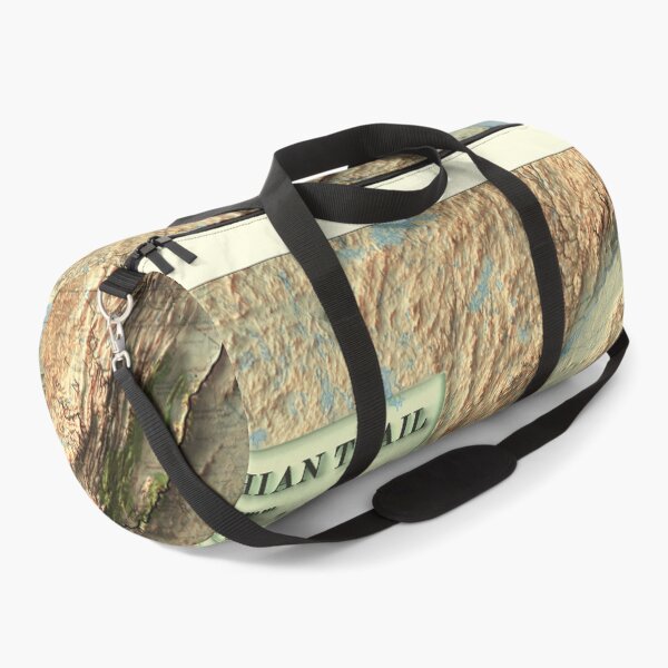 Item preview, 1981 Appalachian Trail, USA Shaded Relief Map digitally-rendered (2D ONLY - Not 3D) designed and sold by ThinkAboutMaps.