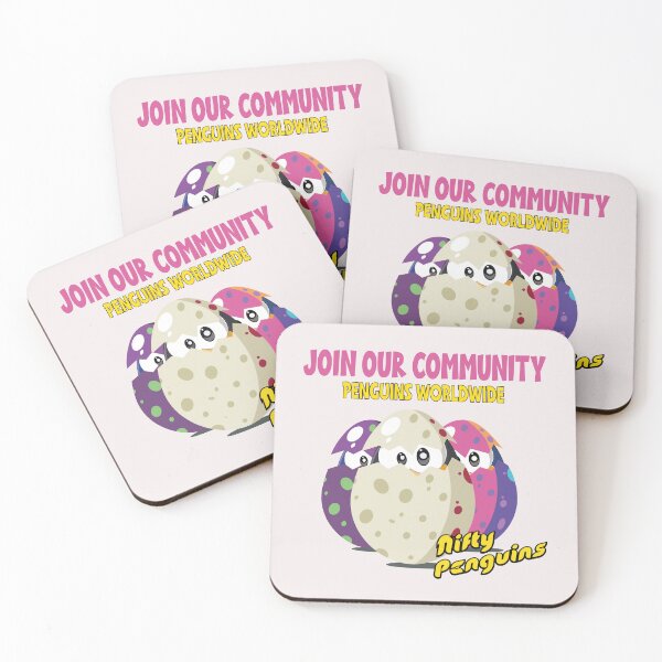 Item preview, Join the Penguin Lovers' Community - Nifty Stories designed and sold by NiftyPenguins.
