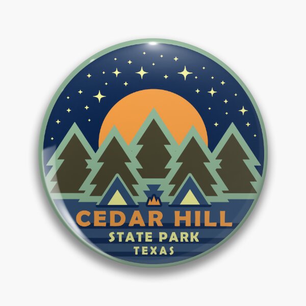 Item preview, Cedar Hill State Park Starry Sky Logo designed and sold by VanyaKar.