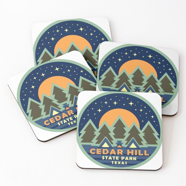Item preview, Cedar Hill State Park Starry Sky Logo designed and sold by VanyaKar.