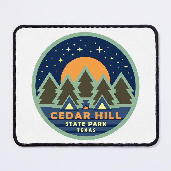 Item preview, Logotipo del cielo estrellado del parque estatal Cedar Hill designed and sold by VanyaKar.