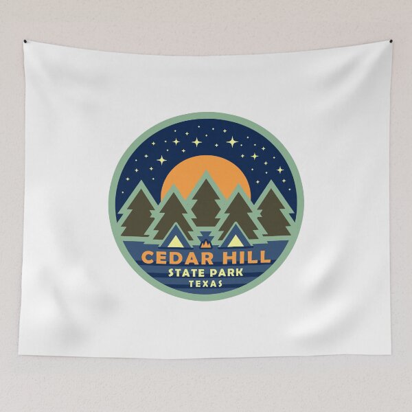 Item preview, Cedar Hill State Park Starry Sky Logo designed and sold by VanyaKar.