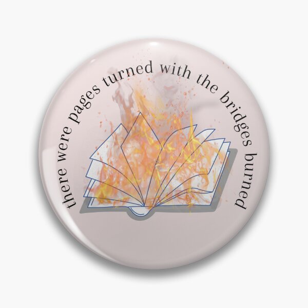 Item preview, there were pages turned with the bridges burned designed and sold by lucyrobertss.