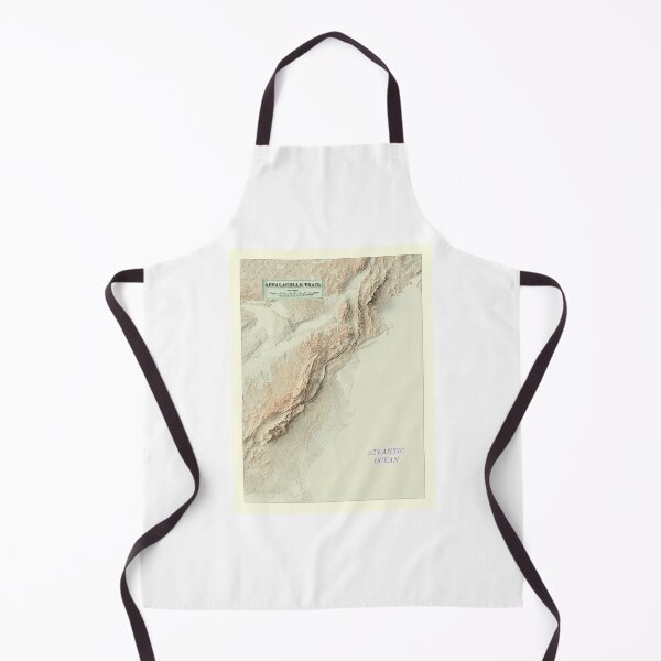 Item preview, Appalachian Trail, USA Shaded Relief Map 3D digitally-rendered designed and sold by ThinkAboutMaps.