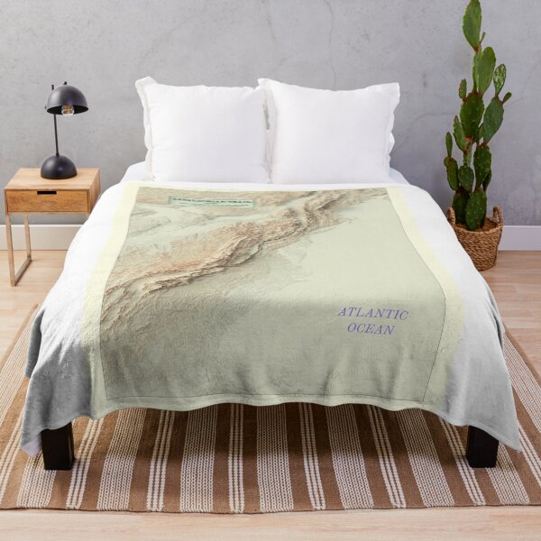 Item preview, Appalachian Trail, USA Shaded Relief Map 3D digitally-rendered designed and sold by ThinkAboutMaps.