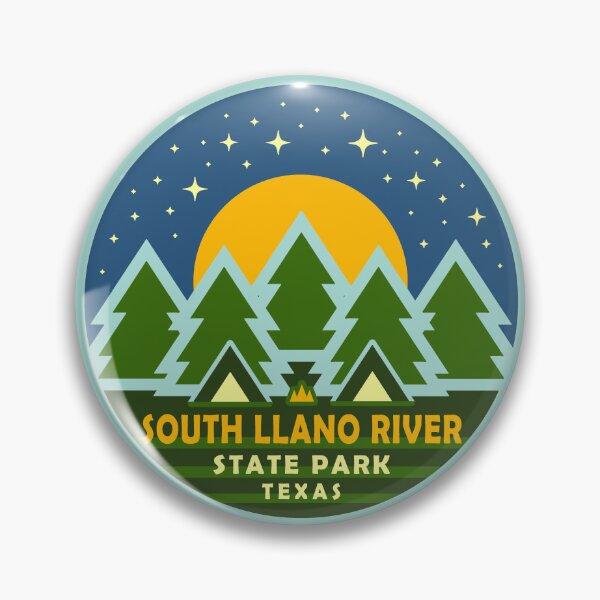 Item preview, Logotipo del cielo estrellado del parque estatal South Llano River designed and sold by VanyaKar.