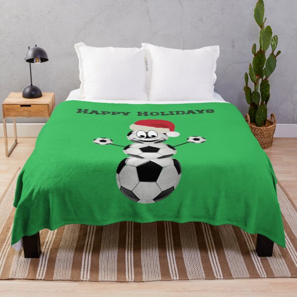 Item preview, Soccer Santa Snowman Happy Holidays designed and sold by cmd-art.