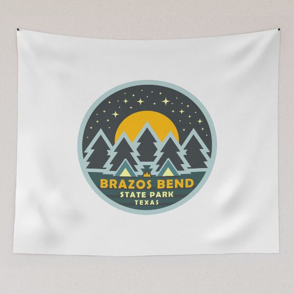 Item preview, Brazos Bend State Park Starry Sky Logo designed and sold by VanyaKar.
