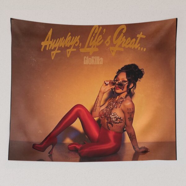Item preview, Anyways, Life's is Great...[GloRilla] Poster. designed and sold by Charleskeef.