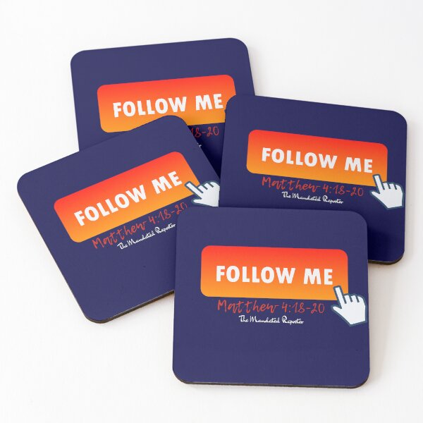 Item preview, Follow Me - Matthew 4:18-20 - Navy Blue designed and sold by TheReporter1.