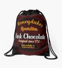 Honeydukes Chocolate - Dark Version Drawstring Bag