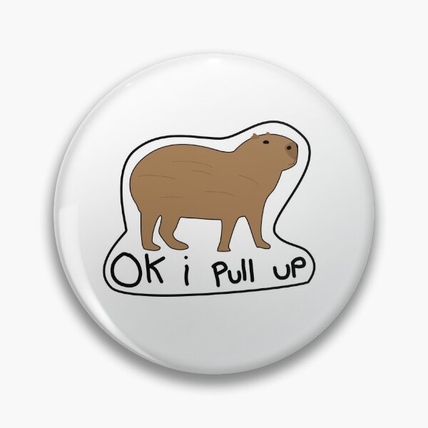 Item preview, Capybara Pulls Up designed and sold by TheAdamLee.
