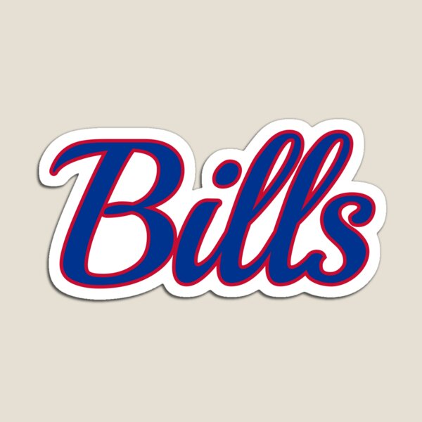 I bleed red white and Buffalo - Buffalo Bills - Magnet