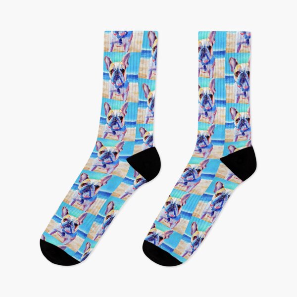 Item preview, French Bulldog at the Beach designed and sold by ChrisButler.