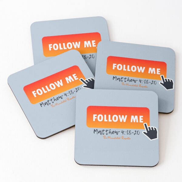 Item preview, Follow Me - Matthew 4:18-20 - Shark Blue designed and sold by TheReporter1.