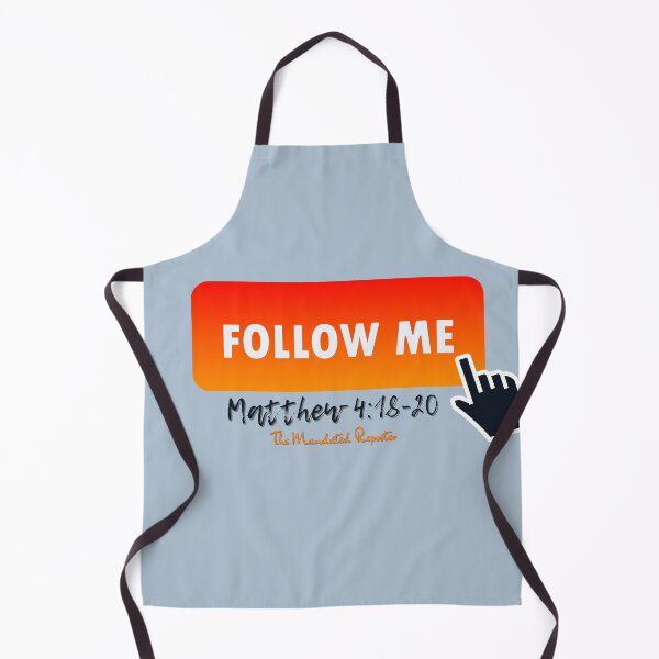Item preview, Follow Me - Matthew 4:18-20 - Shark Blue designed and sold by TheReporter1.