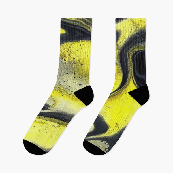 Item preview, Abstract Yellow and Black designed and sold by calibrit.
