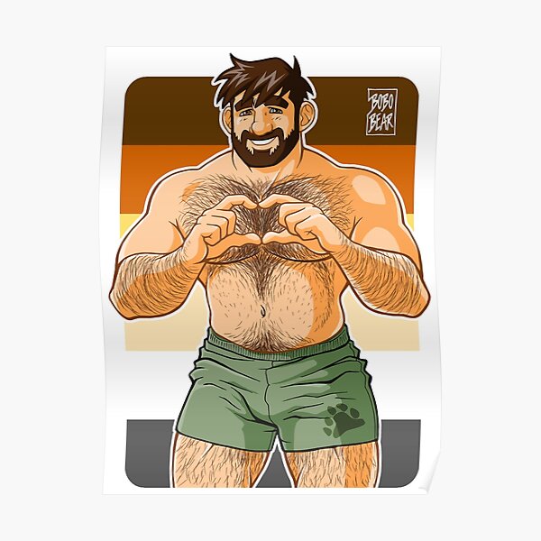 ADAM I LOVE YOU - BEAR PRIDE Poster