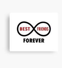 Best Friends Forever Canvas Print