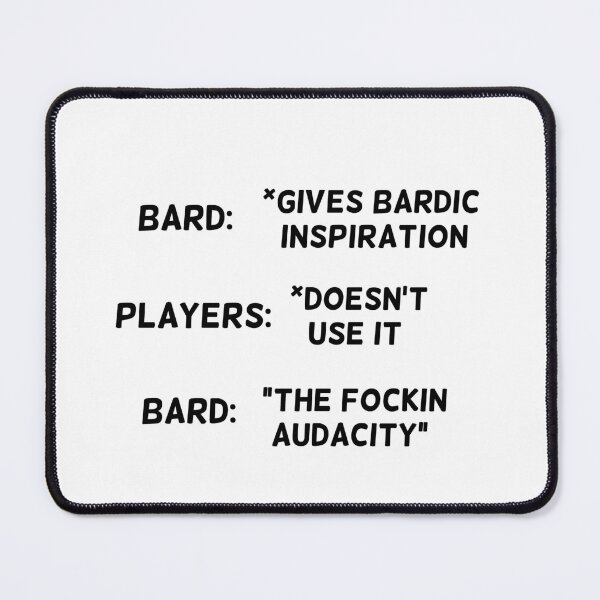 Item preview, Angry Bard designed and sold by Caeper.