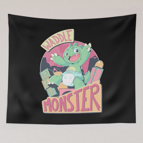Item preview, Waddle Monster designed and sold by BrittanyWright1.
