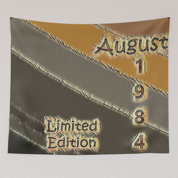 Item preview, August 1984 Limited Edition  designed and sold by MixNMatchin.