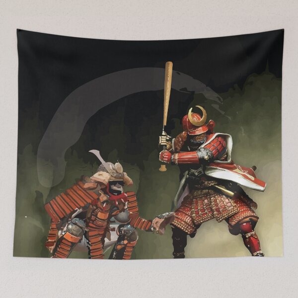 Item preview, Samurai Baseball Furies designed and sold by GiStudioLab.