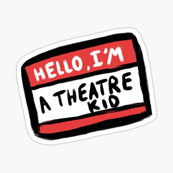 Aperçu de l'œuvre Bonjour, je suis un enfant de théâtre créée et vendue par Rose _That_common_flower.