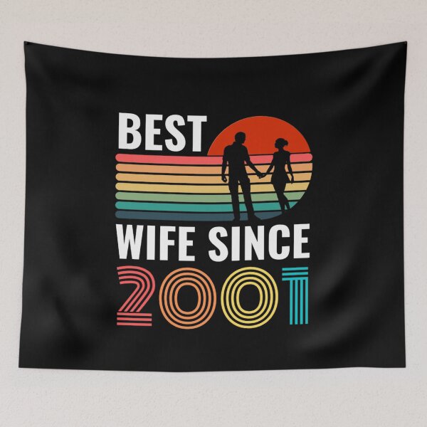 Item preview, Best Wife Since 2001 - Anniversary Quotes designed and sold by chetan786.