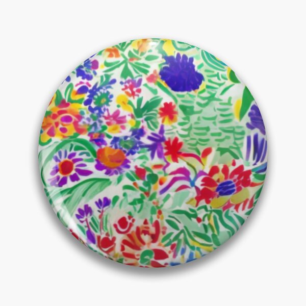 Item preview, Bold Floral inspired by Matisse designed and sold by woodlarks.